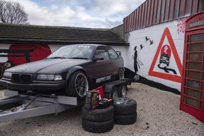 Win a BMW E36 Drift Car & Trailer Package