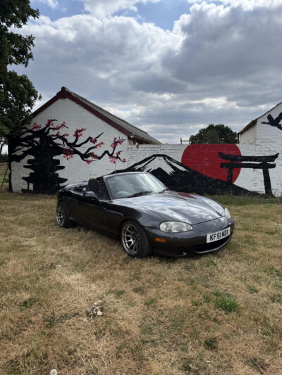 Win this MX5 Widebody soft top